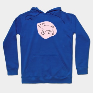 Pink piggy Hoodie